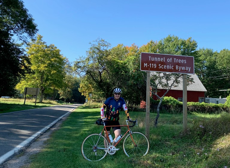 Cycling the Tunnel of Trees | Lines and My Life